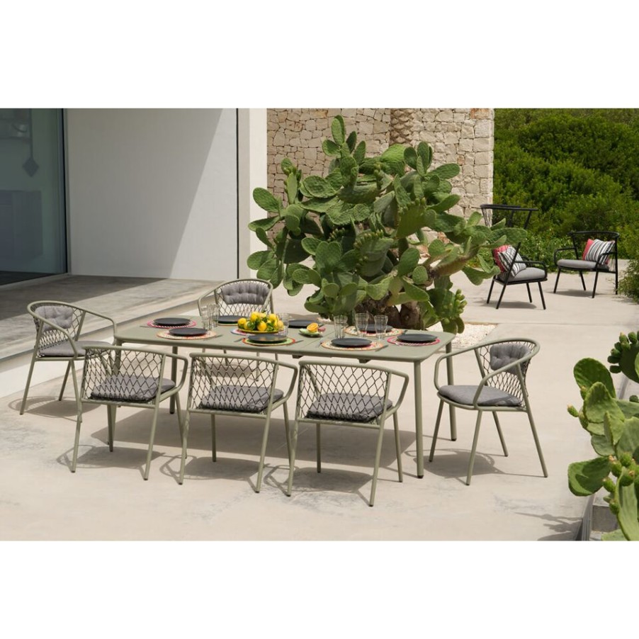 Outdoors Emu | Yard Extendable Garden Table In Aluminium.