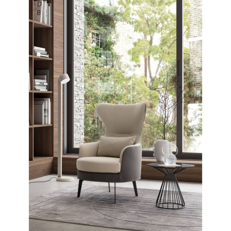 Furniture LeComfort Sofas, Armchairs And Poufs | Dodo Interior Armchair In Fabric, Made In Italy.